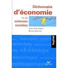 Livre Dictionnaire D'économie
