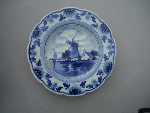 Belle assiette delf made - made, in