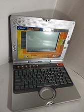VTech Touch Tablet Learning Game System Kids Laptop Model 80-656