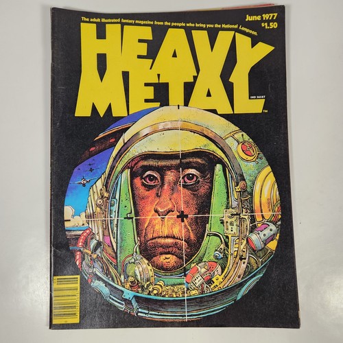 1977 heavy metal magazine 3 - metal, #3