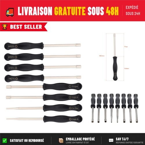 Savior 8pcs tournevis réglage - 8pcs,