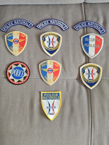Lot patch police écussons - patch,