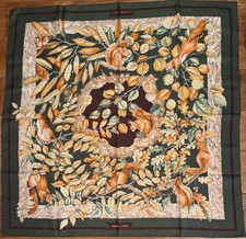 HERMES Scarf "CASSE NOISETTE”, 1997