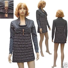 Robe de soirée SEXY VOLANTS