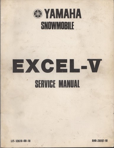1979 yamaha snowmobile excel - 1979,