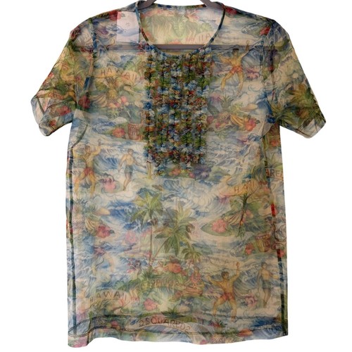 Dsquared2 sheer mesh tulle - dsquared2,