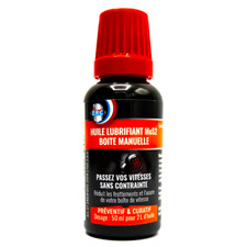Additif huile boite vitesse manuelle - Anti frottements - MoS2 - 50ml - ERC
