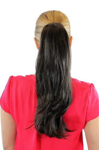 Extension brun foncé clip - extension,