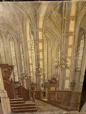 " Intérieur De Cathédrale "