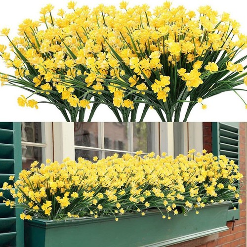 Fausse plantes vibrantes - fausse,