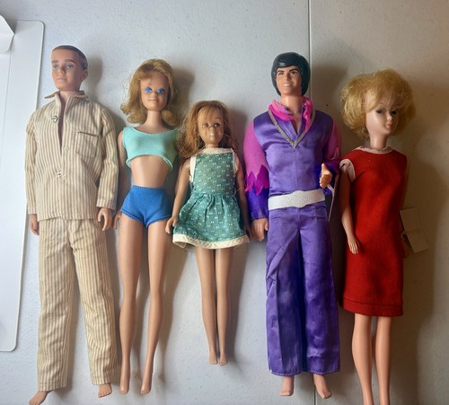 Vintage doll lot - 60s, 70s