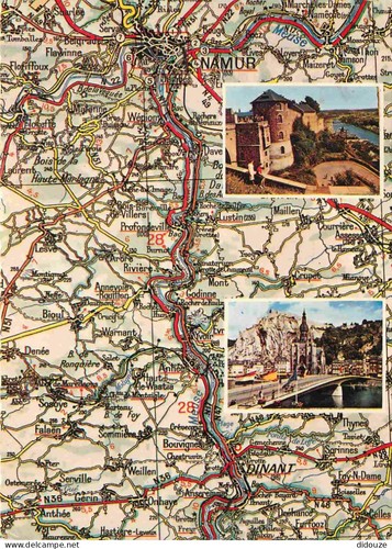 Carte postale belgique la - belgique,