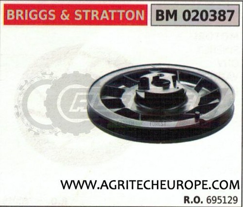 695129 pulley alternateur - 695129, d'alternateur