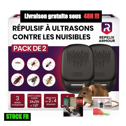 Répulsif ultrasons nuisibles - répulsif,