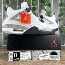 Size 11 - Air Jordan 4 Retro White Cement 2016 840606-192 OG IV Authentic *Clean