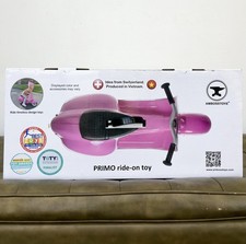 Ambosstoys Primo Classic Ride On Scooter 3 wheel NEW IN BOX Pink age 1-5