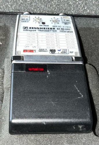 Emeteur sennheiser sk50 uhf - hf,