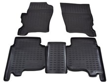 Tapis De Sol Caoutchouc À Bords Hauts Pour Land Rover Discovery 3/4 2004-2016