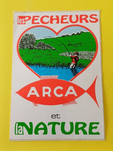 Autocollant vintage pêcheurs - vintage,