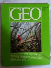 MAGAZINE Géo  N°29 Juillet 1981