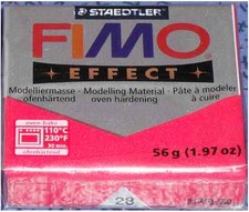 pate fimo effect rubis N°28