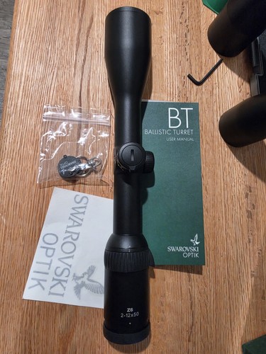 Swarovski 12x50 rifle - z6, 2-12x50