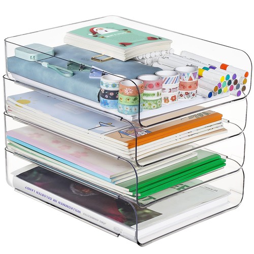 Bacs papier empilables - bacs,