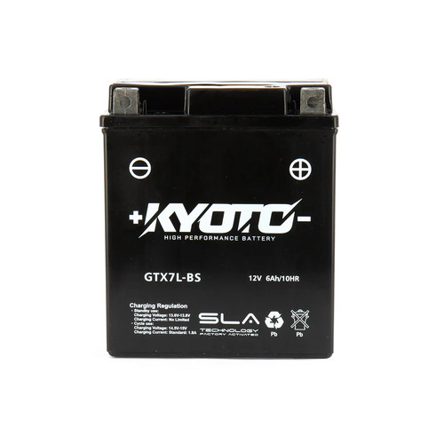 Batterie kyoto gtx7l sla - gtx7l-bs,