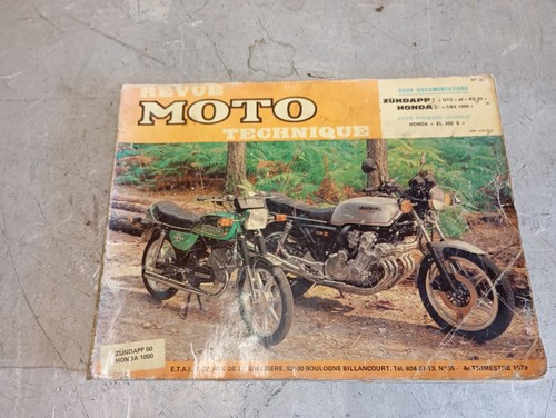 Revue moto technique - revue,