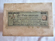 JEU DE PATIENCE ou CASSE TETE - LE CUBE ENSORCELE - COMPLET