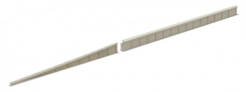 Plan incline mur quai - mur,
