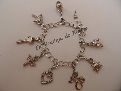 Bracelet avec charms - bracelet,