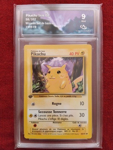 Carte pokémon pikachu 102 - carte, 58/102