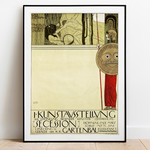 Affiche art gustav klimt le - affiche, d'art