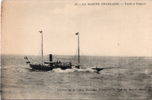 Carte postale bateau la - /, /