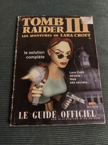 Guide officiel tomb raider iii - guide,