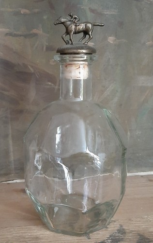Carafe verre taillé - *****, avec