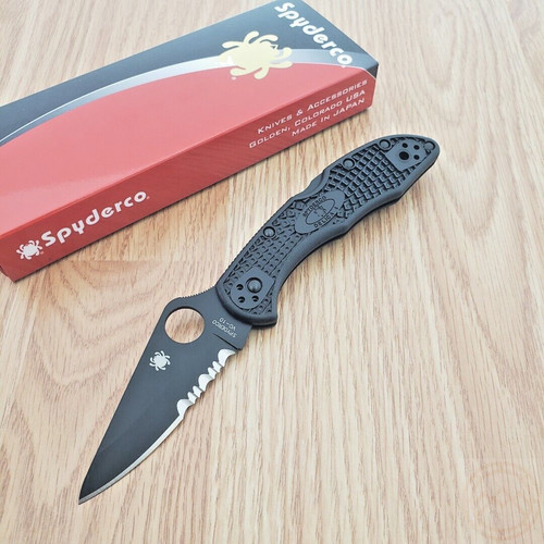 Spyderco delica folding - spyderco,