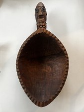 NAIVE ART NICOLAE POPA SCULPTURE 70s BIG SPOON ROMANIAN ART