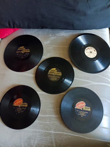 Lot disques tours - 78,