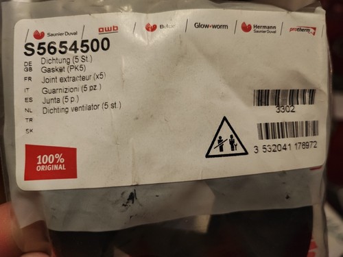 Saunier duval s5654500 joint - saunier,