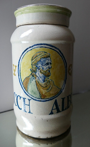 Ancien pot pharmacie - ancien,