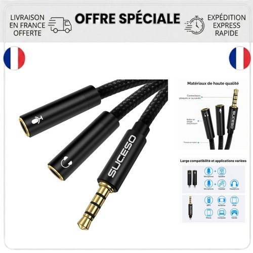 Adaptateur audio jack 5mm - audio,