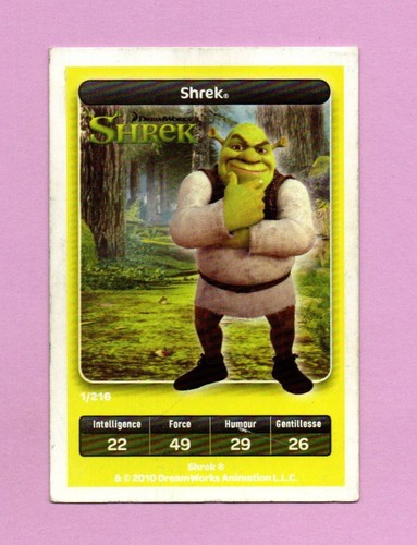 Carte carrefour dreamworks - carte, n°