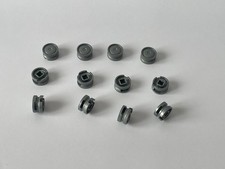 LEGO , lot de 12 Jantes grises