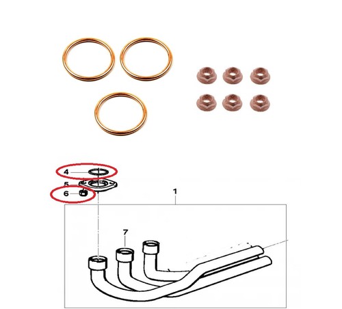 Bmw k75 750 jeu joints - k75,