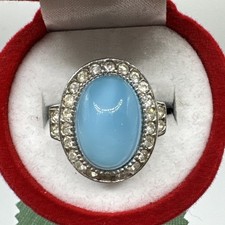 Bague vintage fantaisie argent