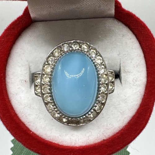 Bague vintage fantaisie - , argent