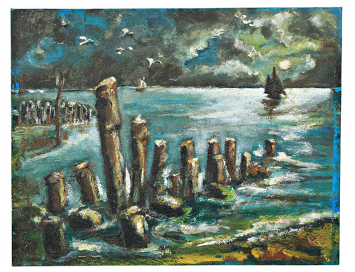 Paysage marin atmosphérique - marin,