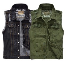 Veste Sans Manches En Jean